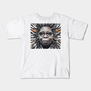 Whoopi potrait Kids T-Shirt